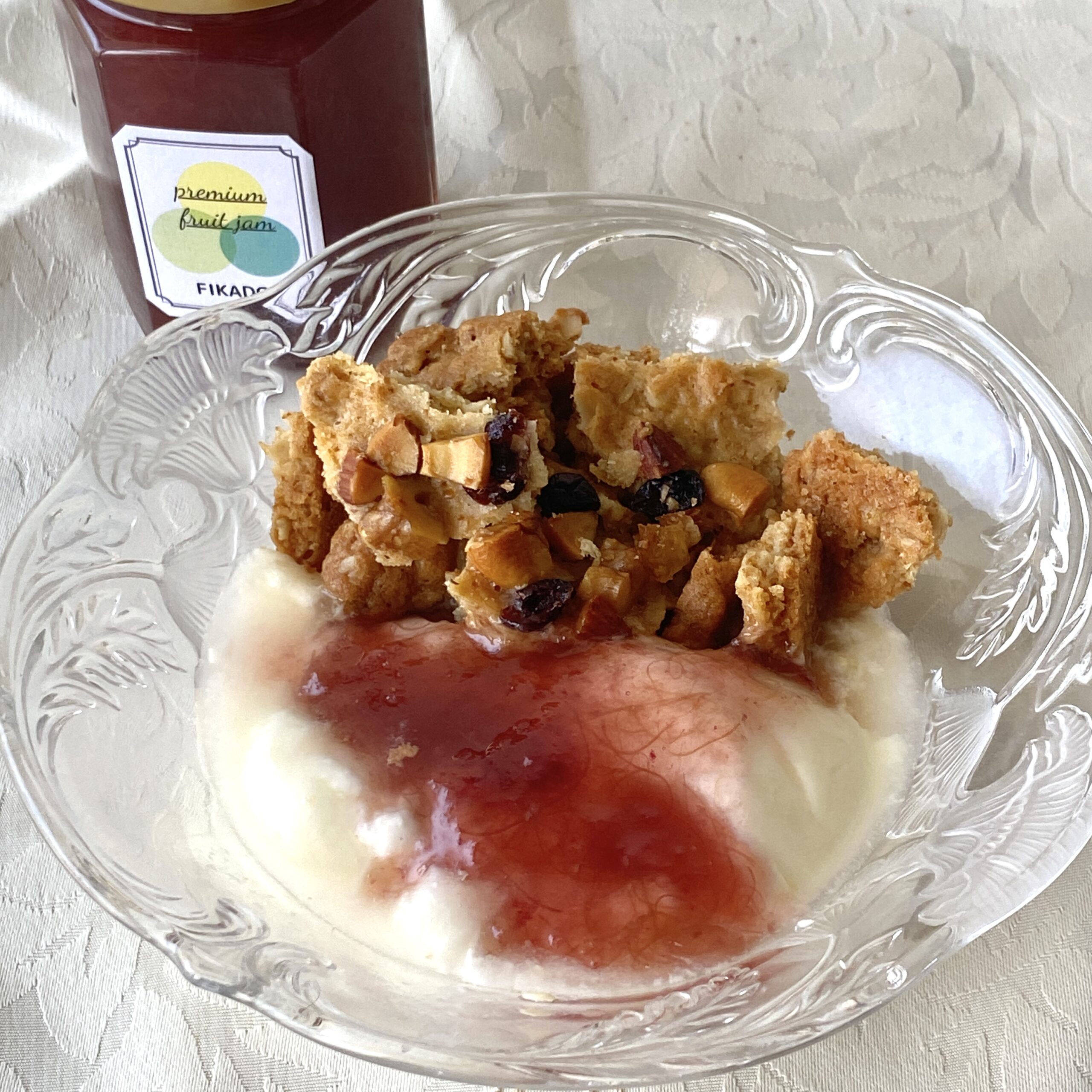 ルバーブとブルーベリーのジャム